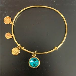 Alex and ani bracelet (December birth stone)